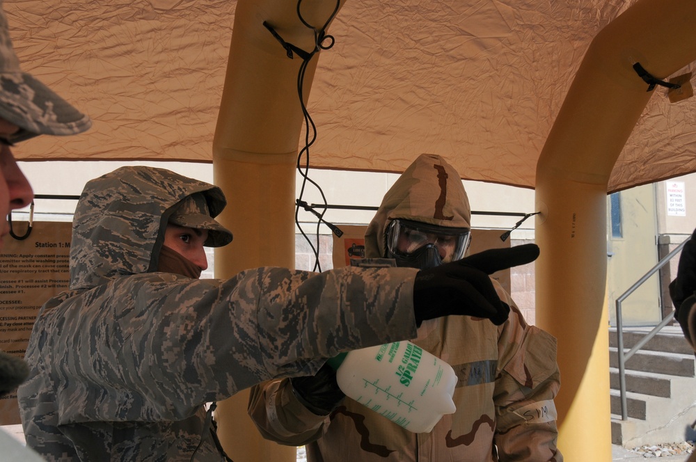 Contamination control area training