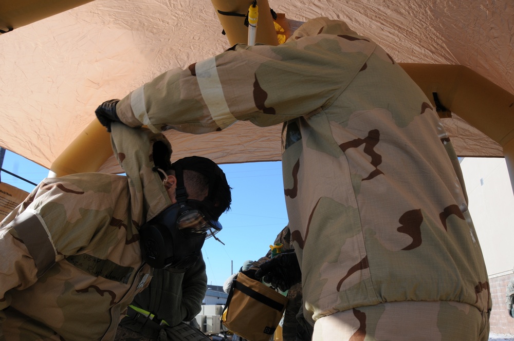 Contamination control area training