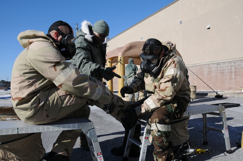 Contamination control area training