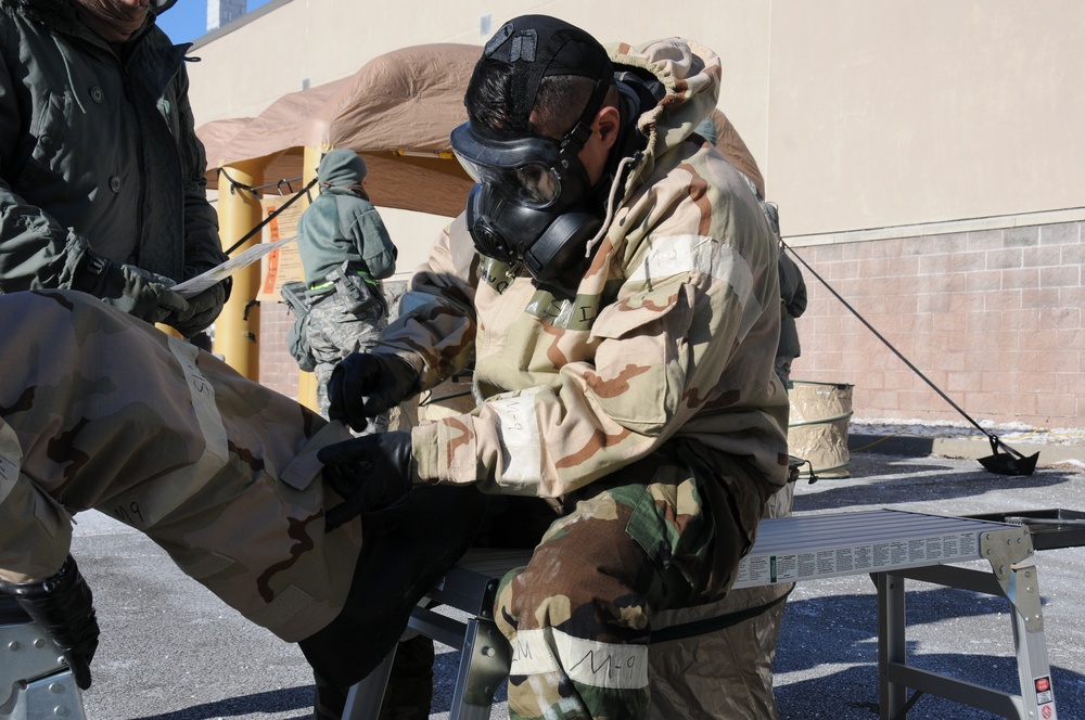 Contamination control area training