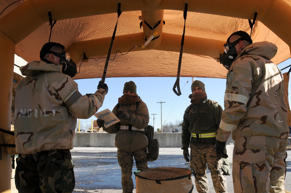 Contamination control area training