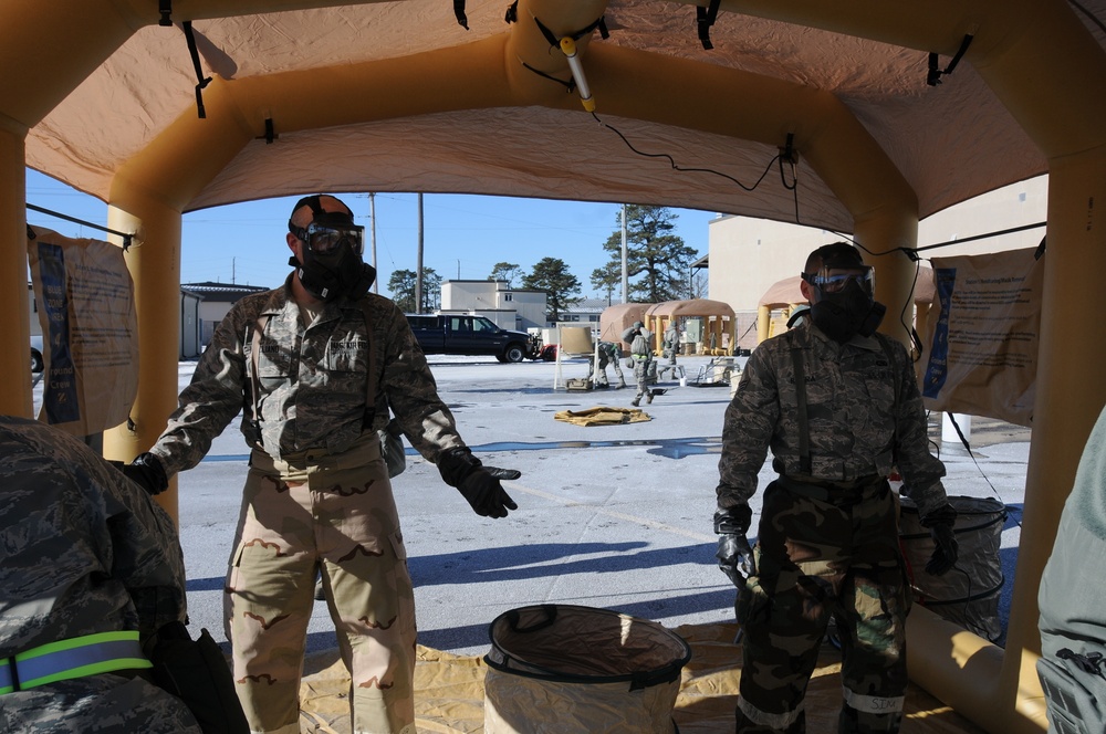 Contamination control area training