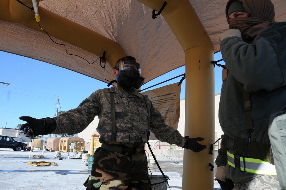 Contamination control area training