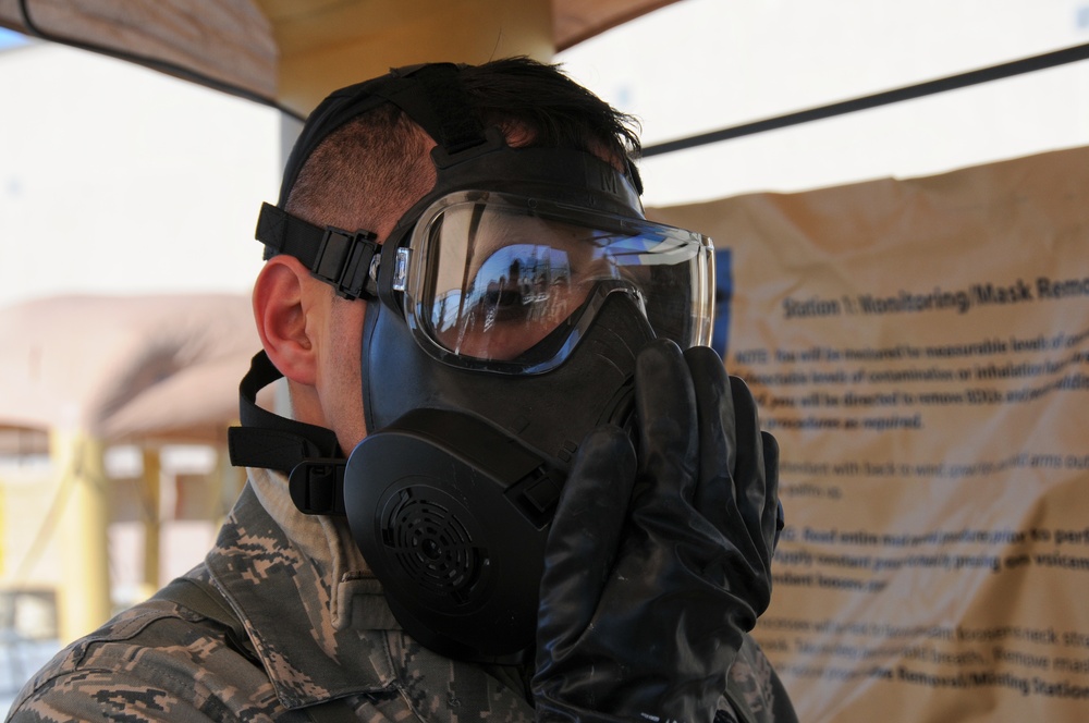 Contamination control area training