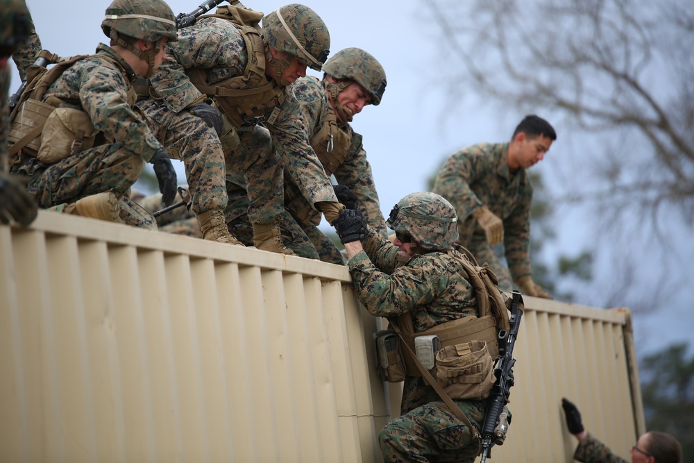 Integrated Task Force infantry platoon overcomes mental, physical obstacles