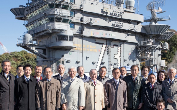 USS George Washington visit