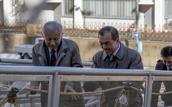 USS George Washhington visit