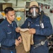 USS Harry S. Truman Sailors conduct self-contained breathing apparatus maintenance