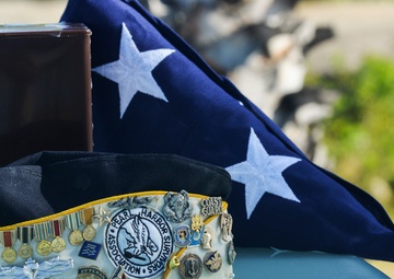 Ash scattering ceremony