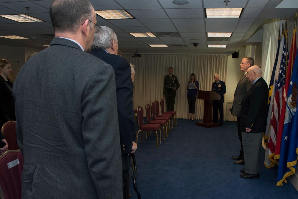 DSD farewell ceremony for Andy Marshall