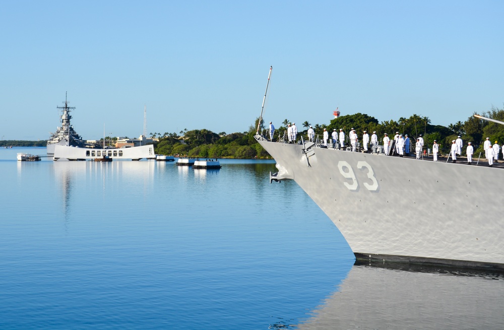 USS Chung-Hoon operations
