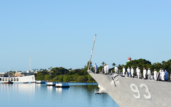USS Chung-Hoon operations