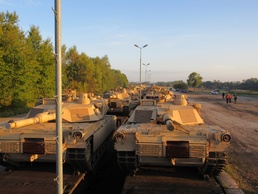 Railhead ops in Poland