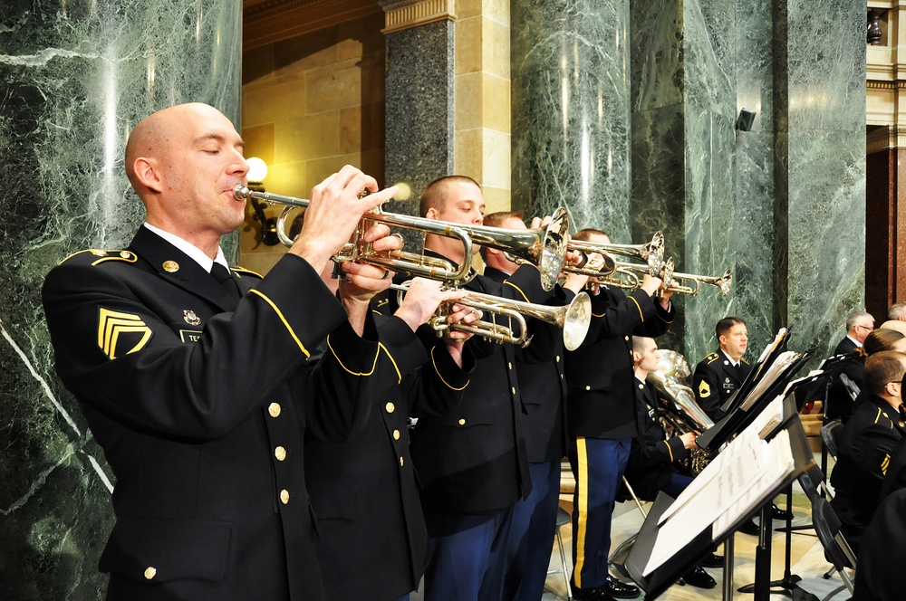 Wisconsin National Guard supports gubernatorial inauguration