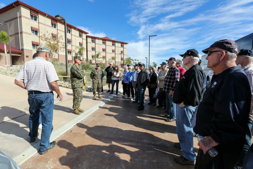 Visitors from Mission Viejo tour Camp Pendleton