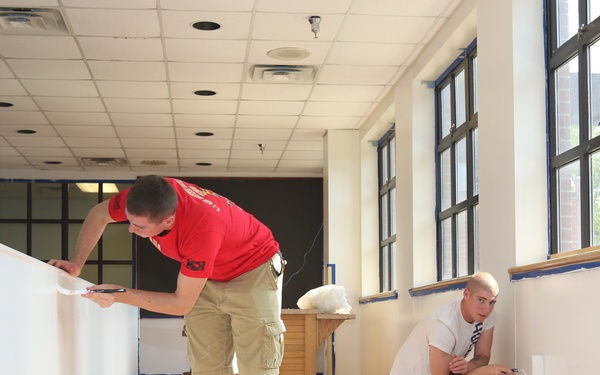 ADA, MP and FA brigades renovate, reopen Patriot Inn DFAC