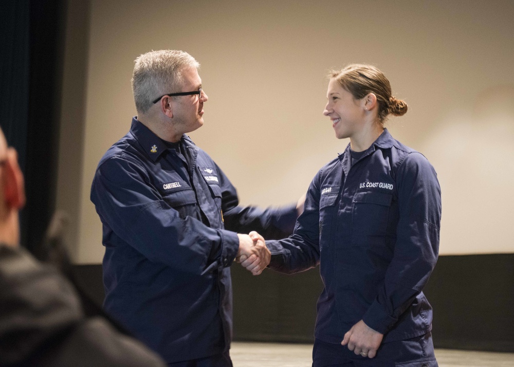 MCPOCG Steven Cantrell visits Coast Guard Base Kodiak and Air Station Kodiak