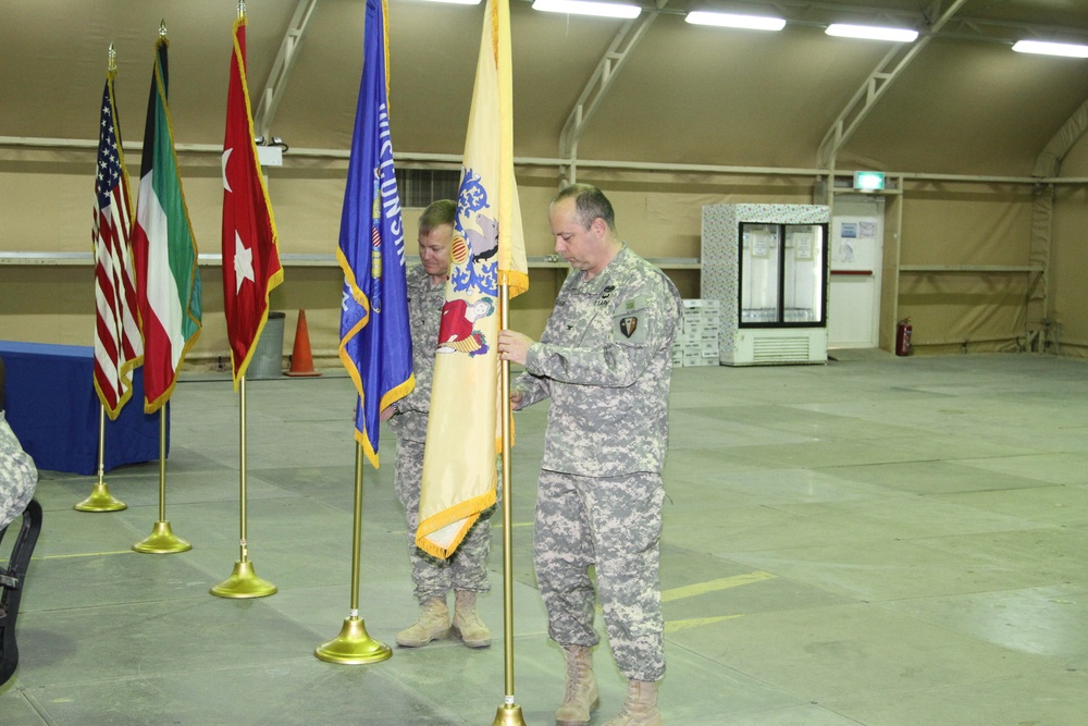 Military Engagement Team change of command