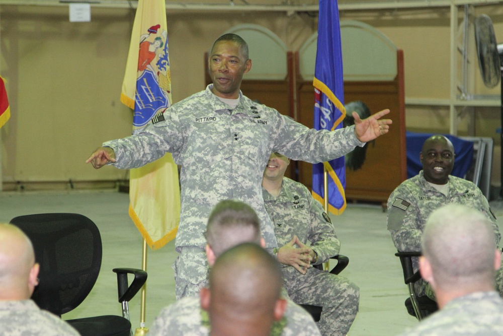 Military Engagement Team change  of command