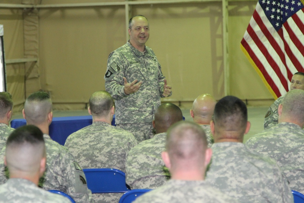 Military Engagement Team change of command