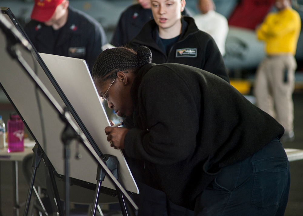 USS Carl Vinson participates in Operation Inherent Resolve