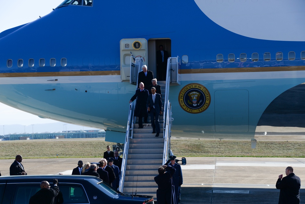 President Barack Obama visits Knoxville, Tenn.