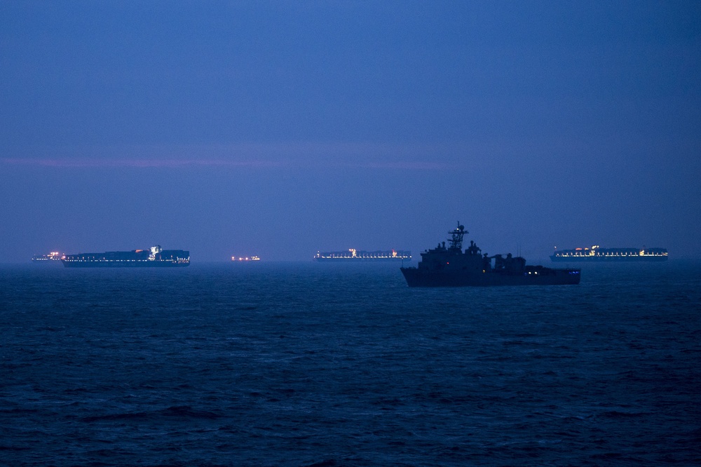USS New York activity