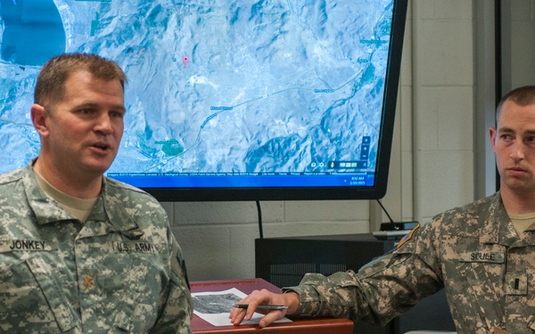 Simulated downed aircraft puts Nevada Guard to the test