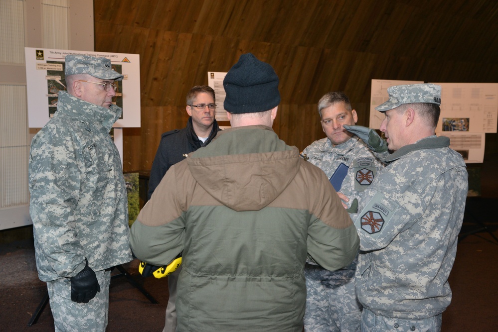 Lt. Gen. Ben Hodges, USAEUR commander, visit to Panzer Range Complex
