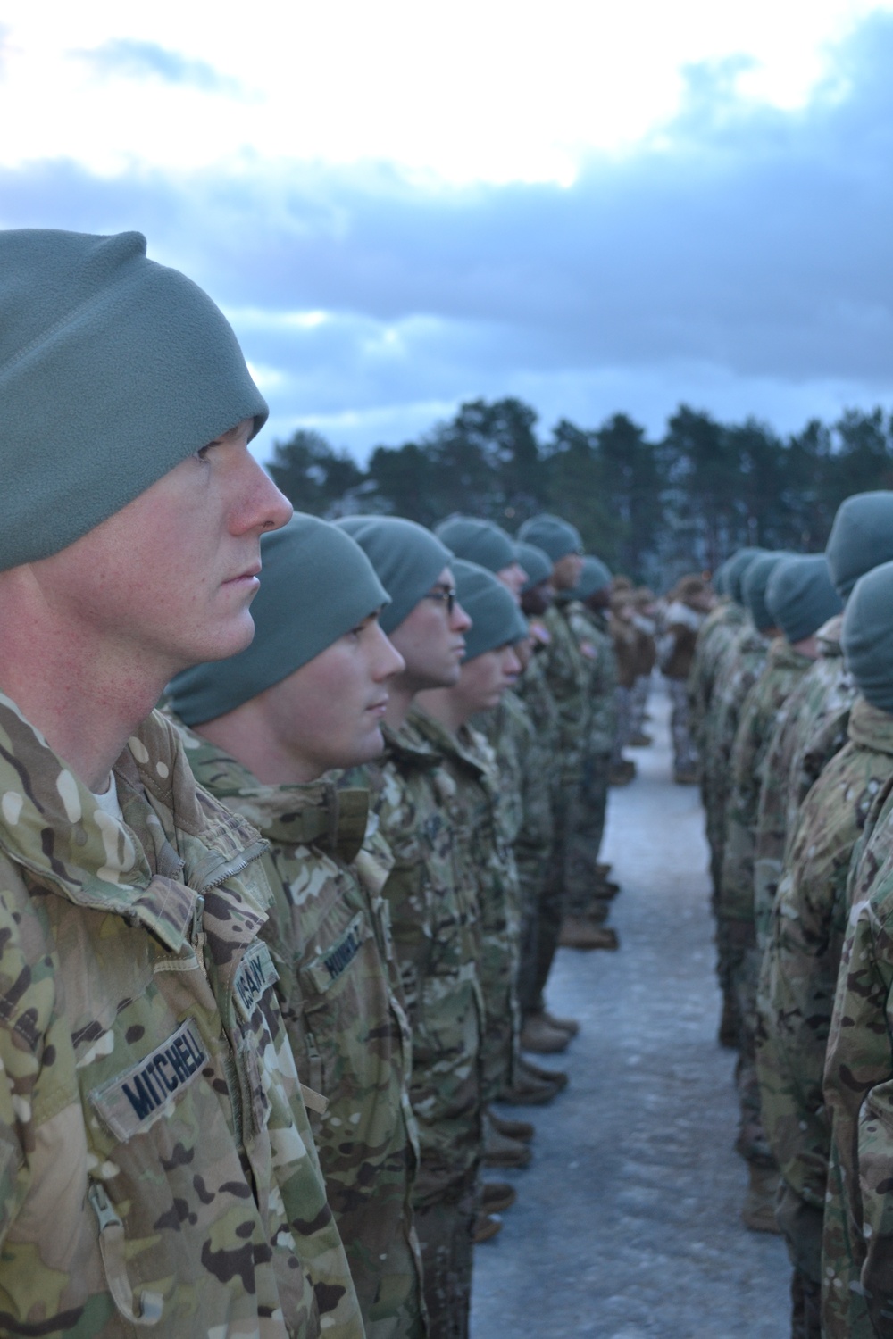 First formation in Latvia