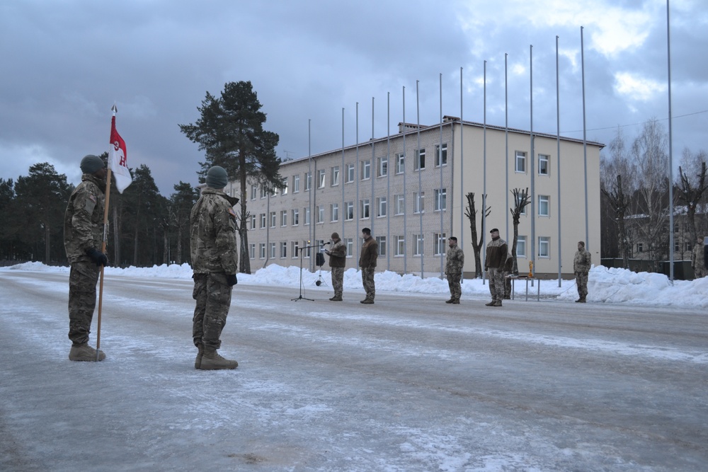 First formation in Latvia