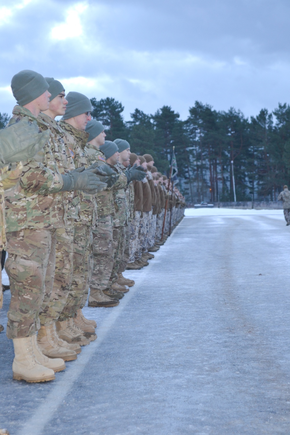 First formation in Latvia
