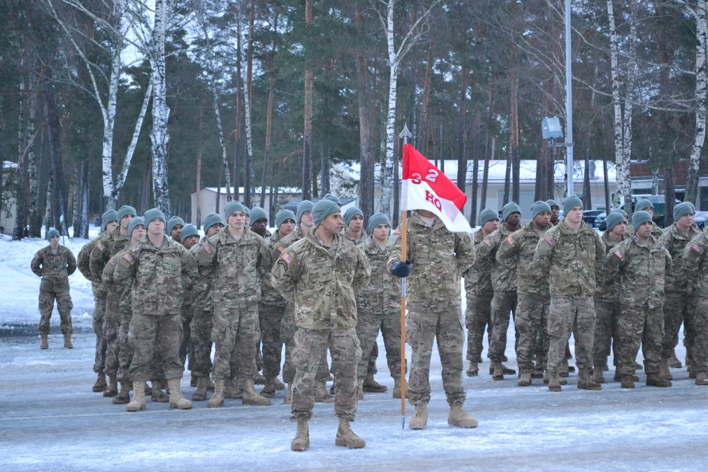 First formation in Latvia