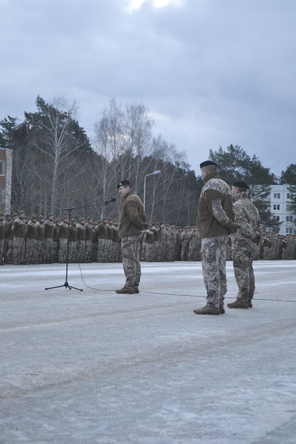 First formation in Latvia