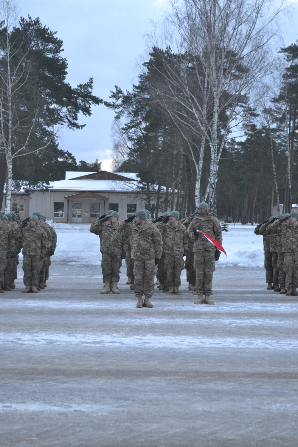 First formation in Latvia