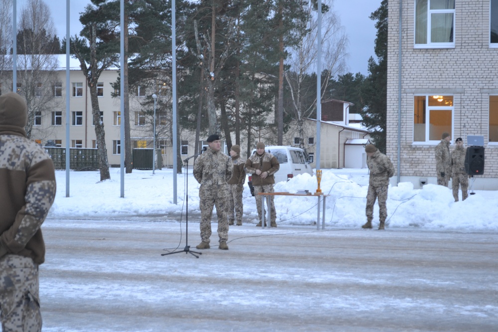 First formation in Latvia
