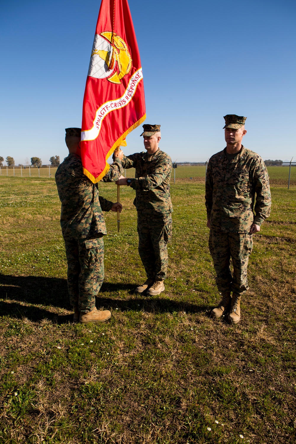 SPMAGTF-CR-AF Transfer of Authority Ceremony