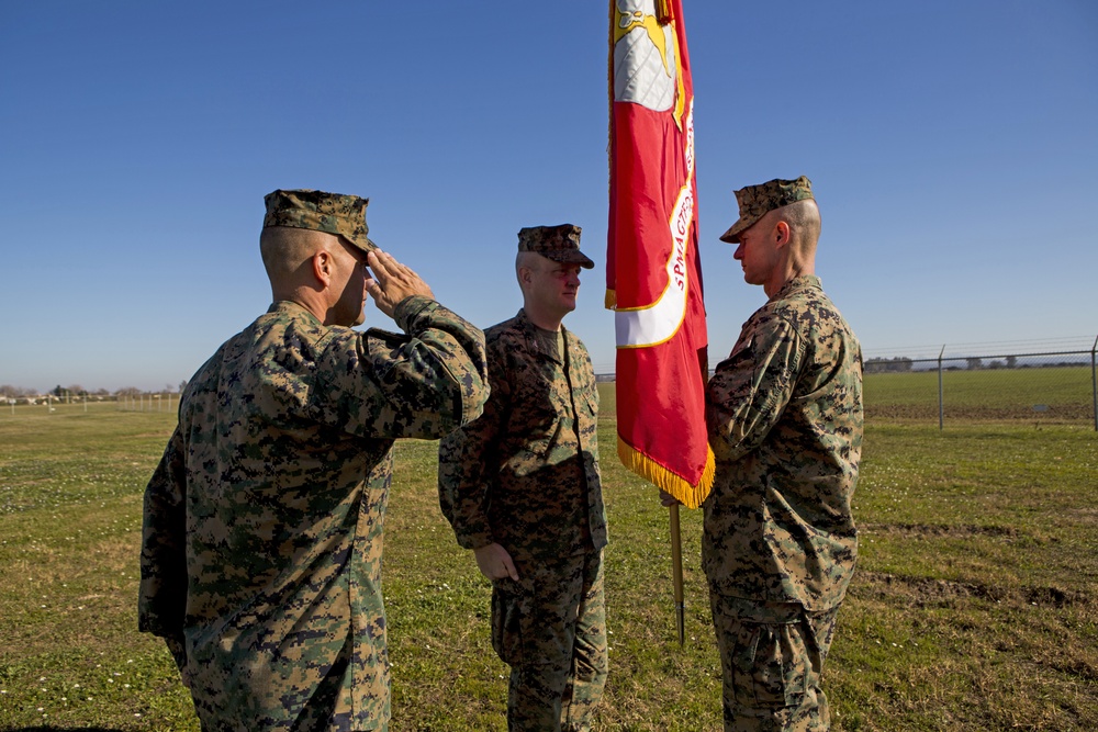 SPMAGTF-CR-AF Transfer of Authority Ceremony