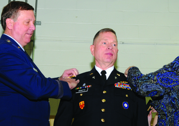 Chaplain assumes rank of brigadier general