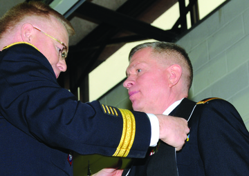 Chaplain assumes rank of brigadier general