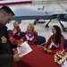 Kansas City Chiefs cheerleaders visit Creech Airmen