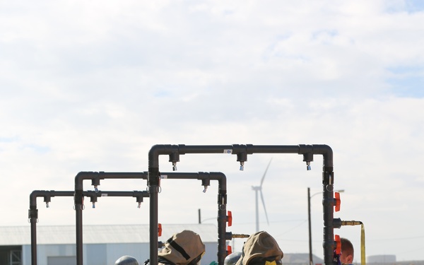 MCLB Barstow Fire Department Trains for HAZMAT Situations