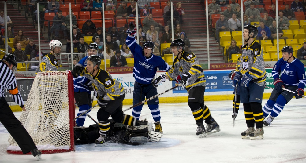 JBER's Army vs. Air Force hockey game