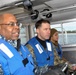 Navy Reserve Forces Command commander mans the helm of assault craft unit