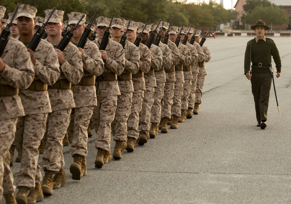Photo Gallery: Parris Island recruits evaluated in Marine Corps Drill