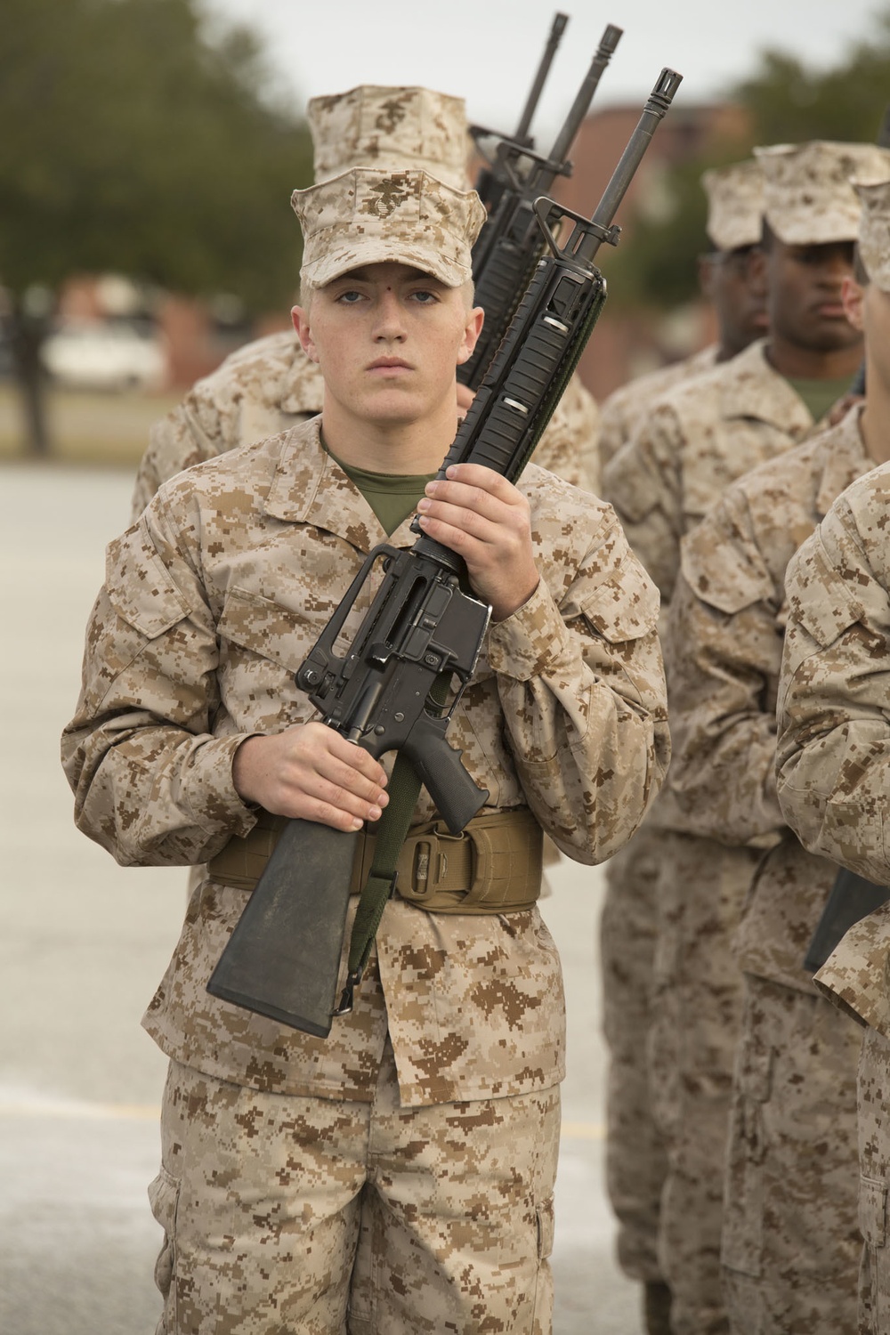 Photo Gallery: Parris Island recruits evaluated in Marine Corps Drill