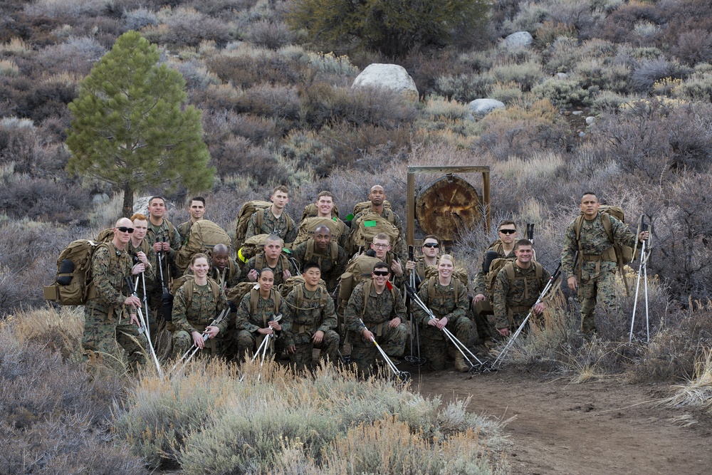 CLB-26 Marines conduct Conditioning Hike at MWTC