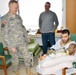 General visits wounded Soldier &amp; NYPD Officer