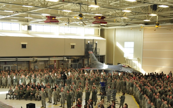 Alabama Air National Guard Col. Randal Efferson takes command of 187th Fighter Wing