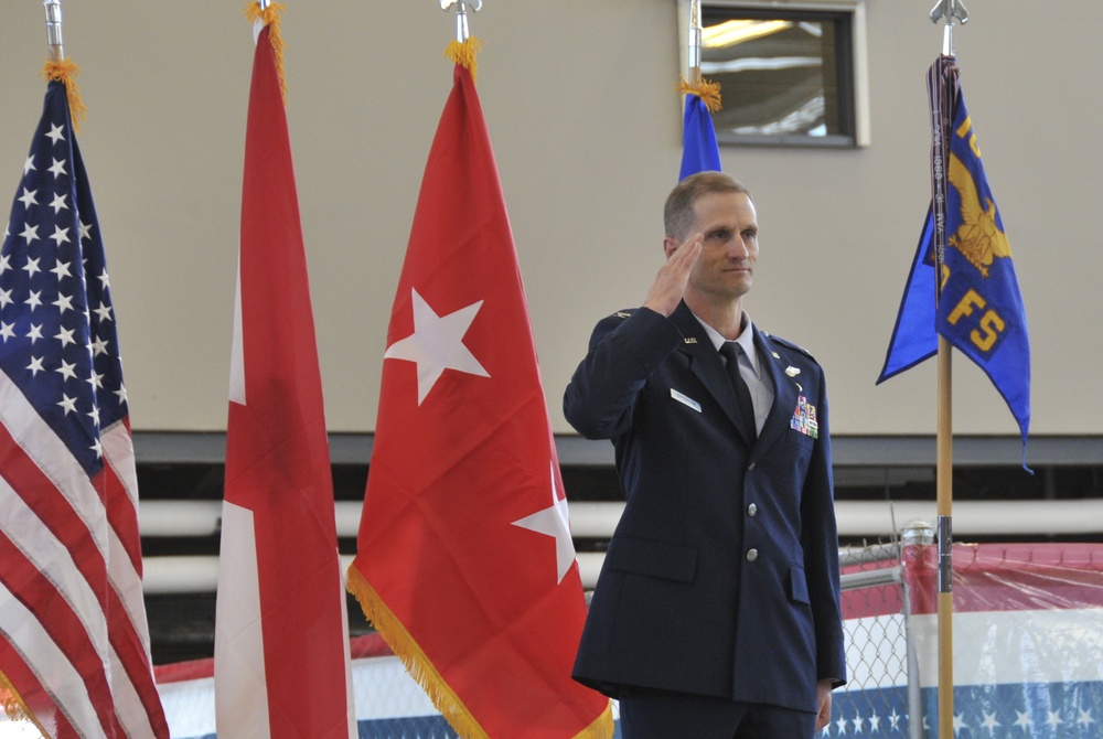 Alabama Air National Guard Col. Randal Efferson takes command of 187th Fighter Wing